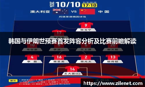 韩国与伊朗世预赛首发阵容分析及比赛前瞻解读